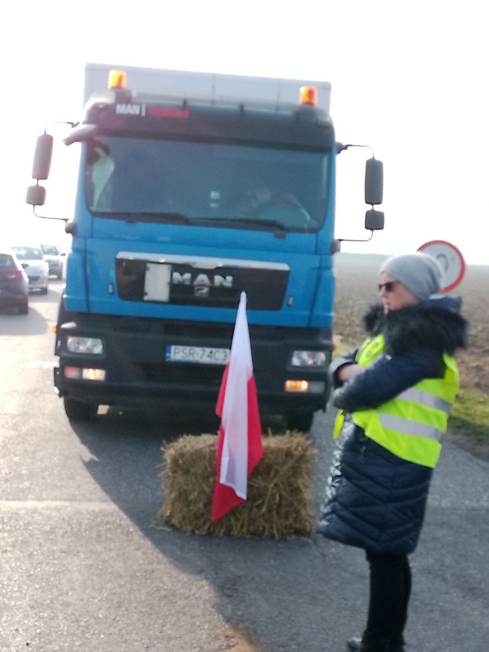 Rolnicy z Powiatu Słupeckiego protestują