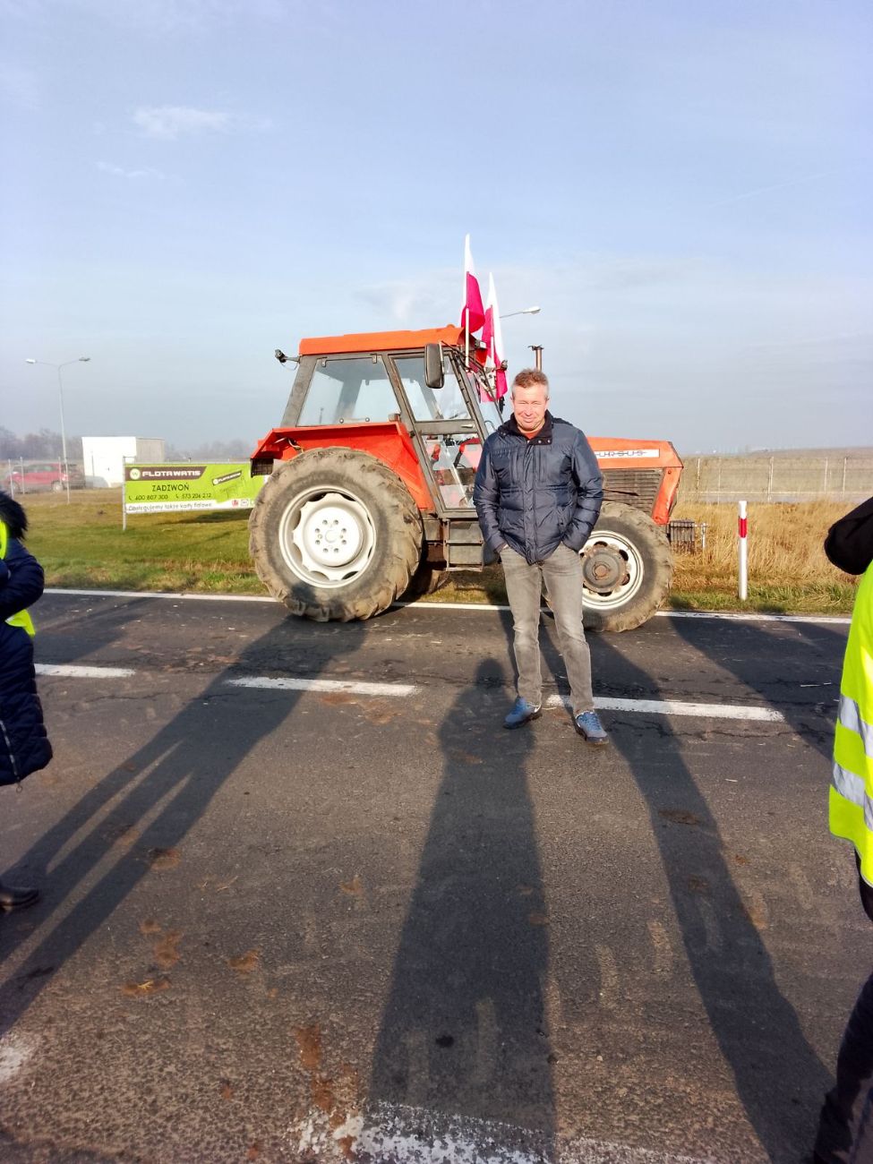 Rolnicy z Powiatu Słupeckiego protestują