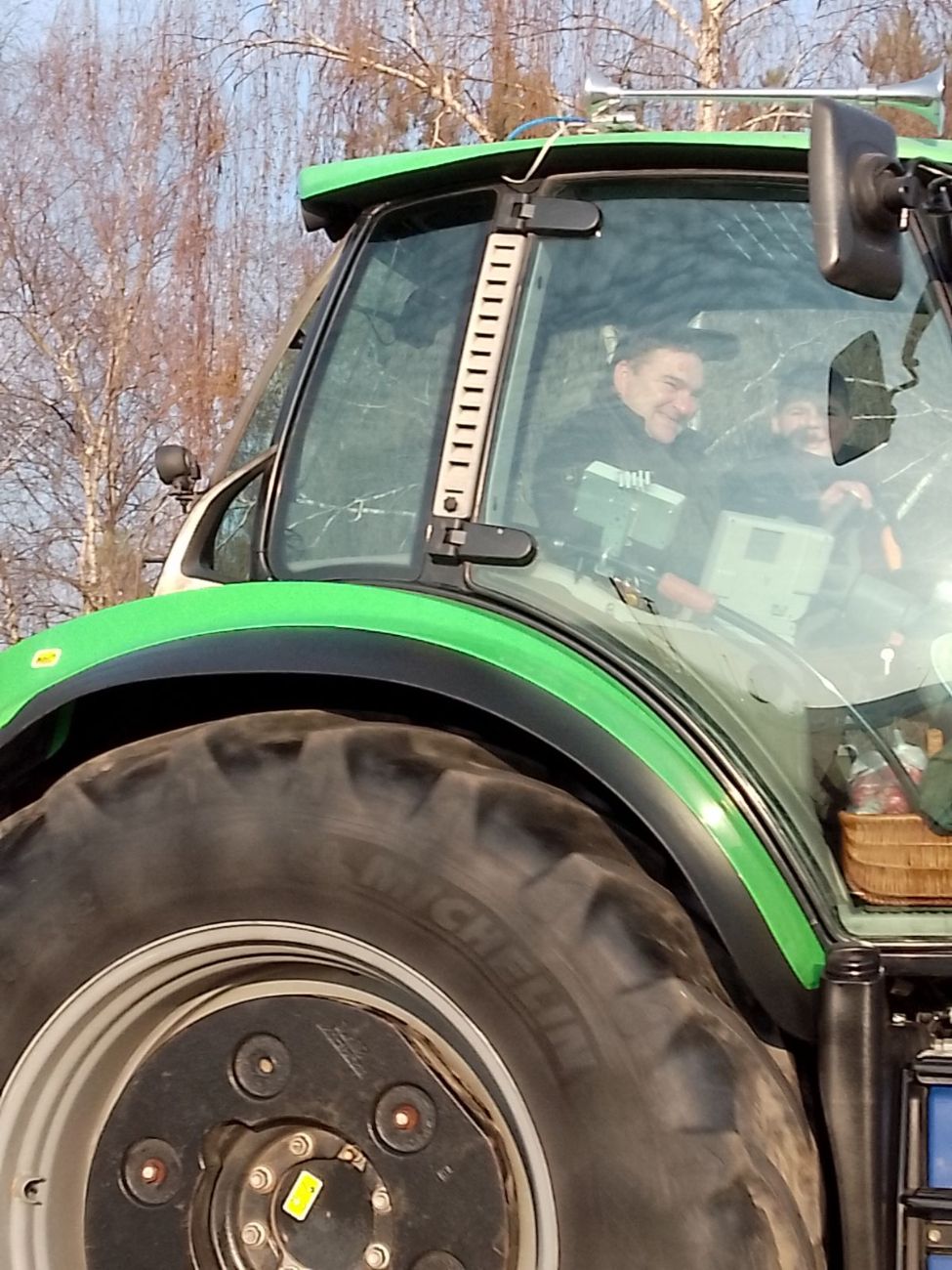 Rolnicy z Powiatu Słupeckiego protestują