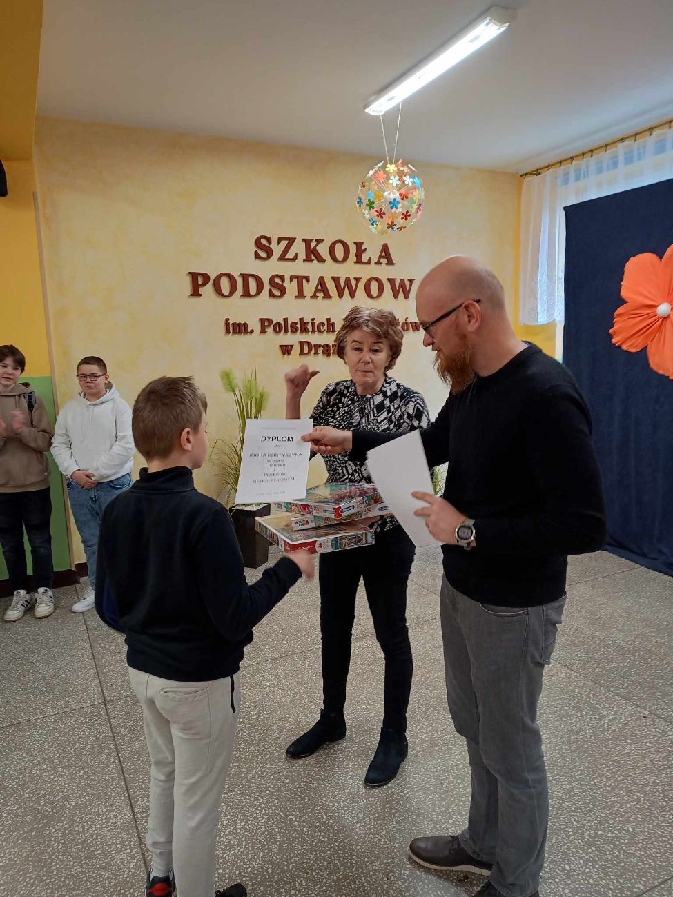 Pięciobój geograficzny w Drążnej