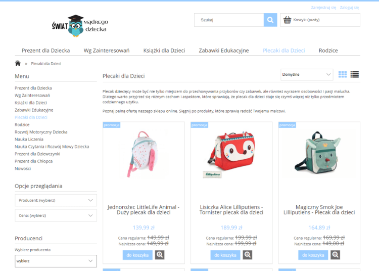 Plecaki dla dzieci – jak wybierać?