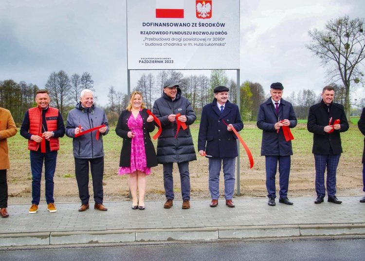 Chodnik oddany do użytku