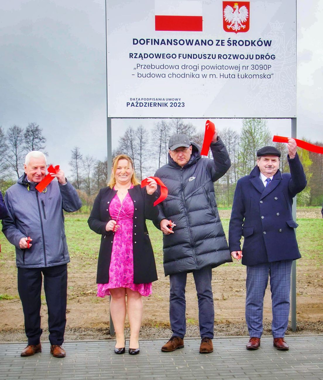 Chodnik oddany do użytku