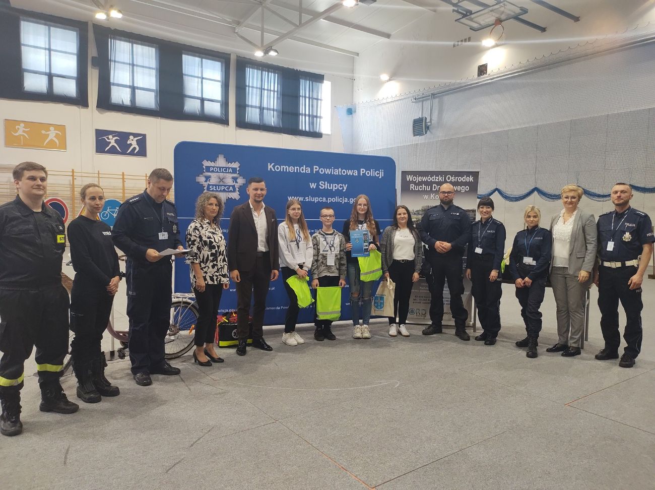 Hala zmieniła się w tor rowerowy