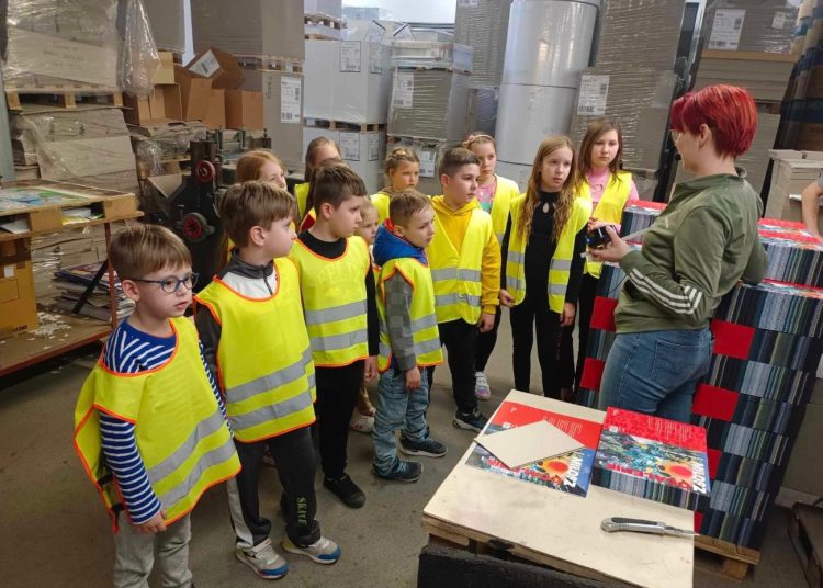 Kotunia  – wycieczka do drukarni