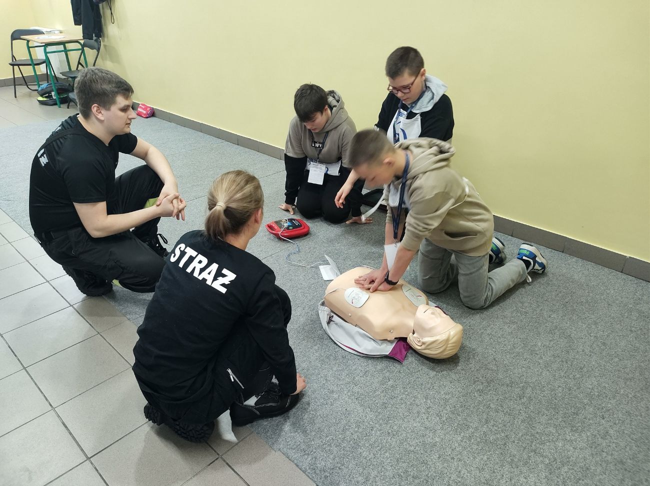 Hala zmieniła się w tor rowerowy