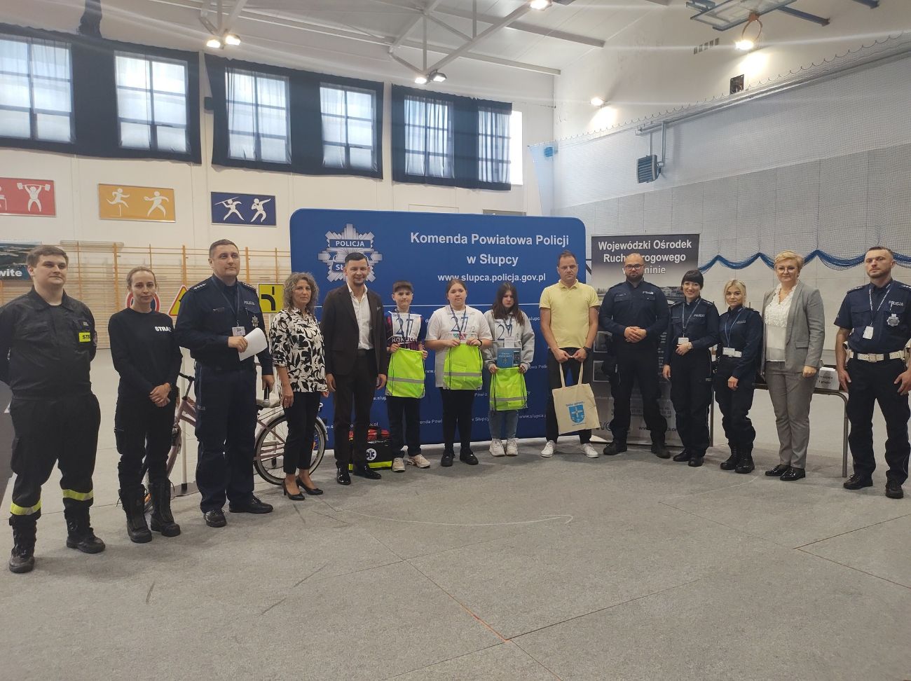 Hala zmieniła się w tor rowerowy