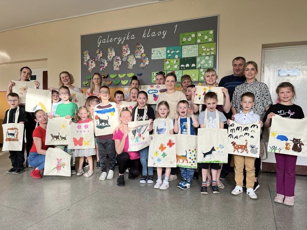 Warsztaty papiernicze uczniów z  Kowalewa Opactwa