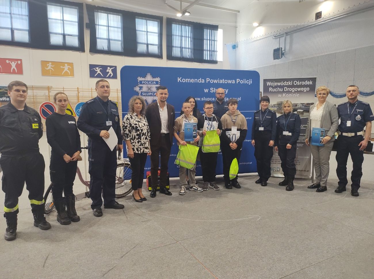 Hala zmieniła się w tor rowerowy