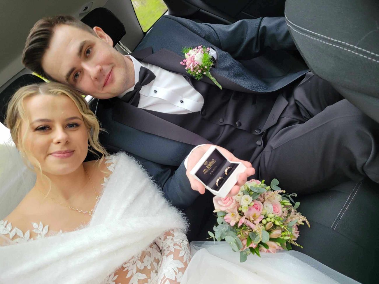 Justyna i Łukasz. Wszystkiego najlepszego!