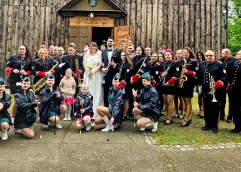 Ślub z wyjątkową oprawą. Najlepsze życzenia dla Marty i Łukasza