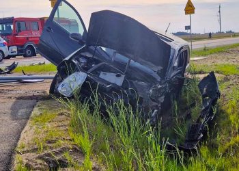 Niebezpiecznie od rana w Powidzu ZDJĘCIA