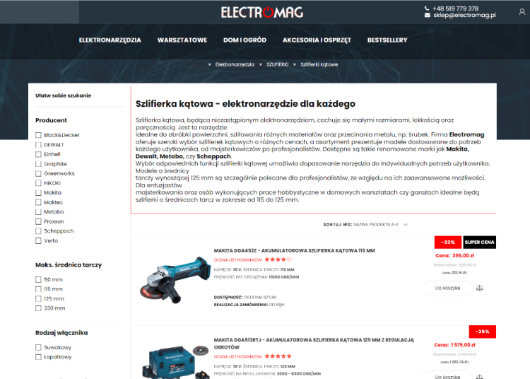 Szlifierki kątowe akumulatorowe – Na co zwrócić uwagę przed zakupem tego narzędzia?