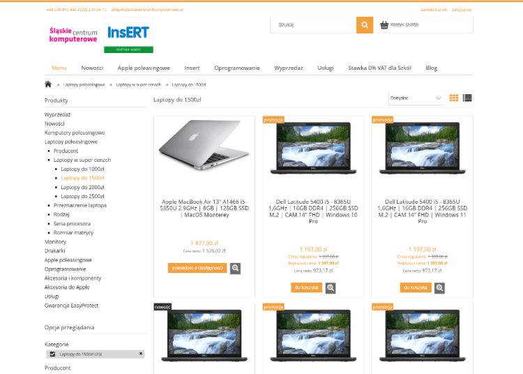 Jaki laptop do 1500 zł warto kupić?