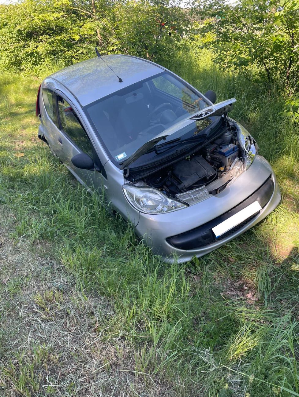 Po wypadku jedna osoba trafiła do szpitala