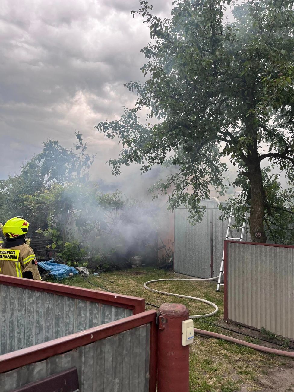 Paliło się w Zagórowie