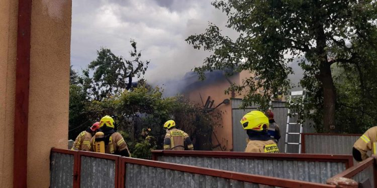 Paliło się w Zagórowie