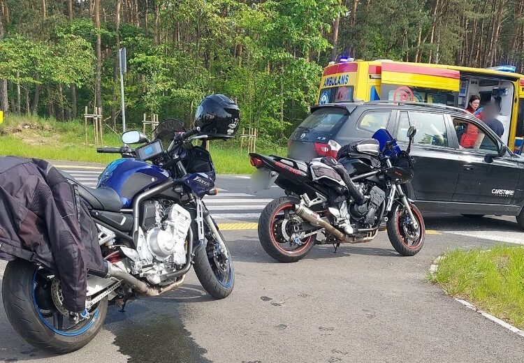 Niebezpiecznie Ługach. Jedna osoba trafiła do szpitala