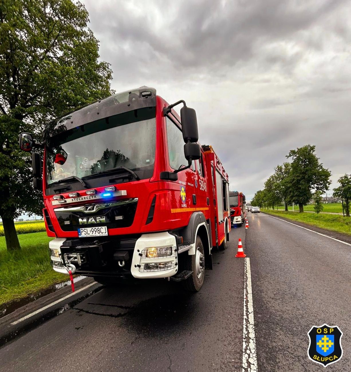 Zderzyły się trzy auta w Słupcy