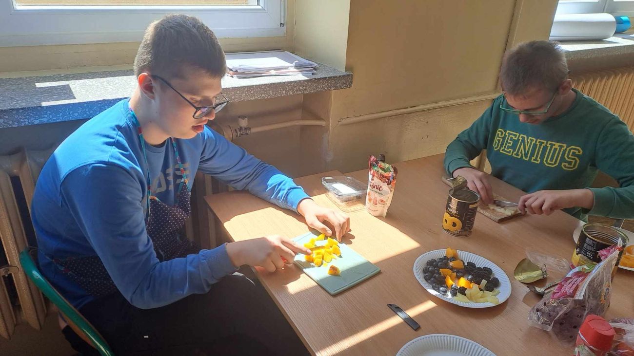 Życzenia dla VIII klasy  w Koszutach