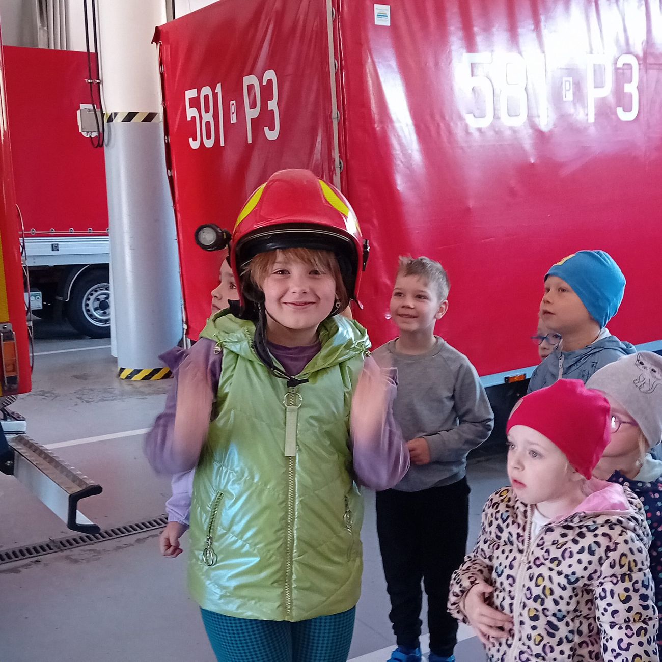 Przedszkolaki z Kowalewa w PSP w Słupcy