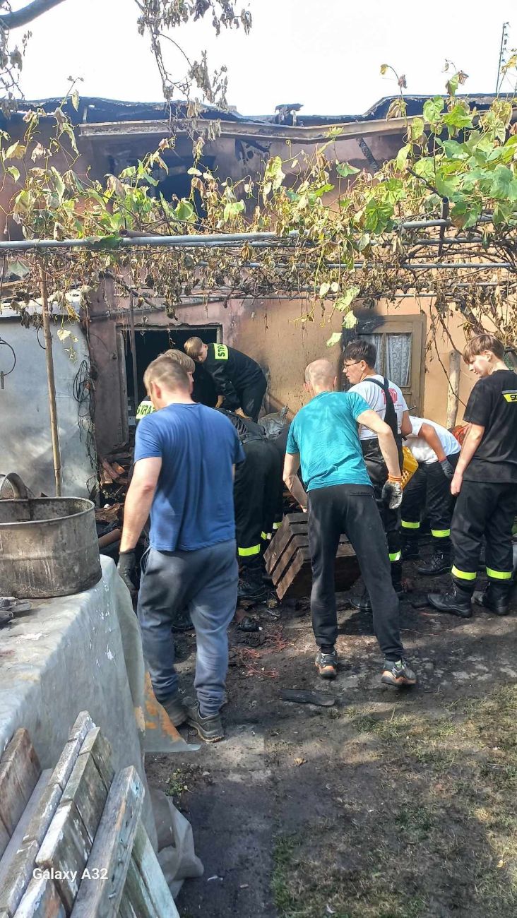 Młodzi strażacy ruszyli z pomocą