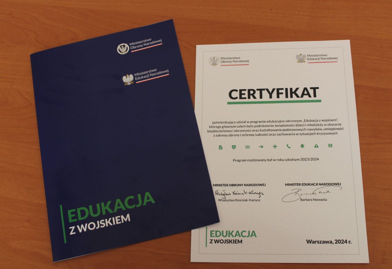 Edukacja z wojskiem w słupeckiej Jedynce