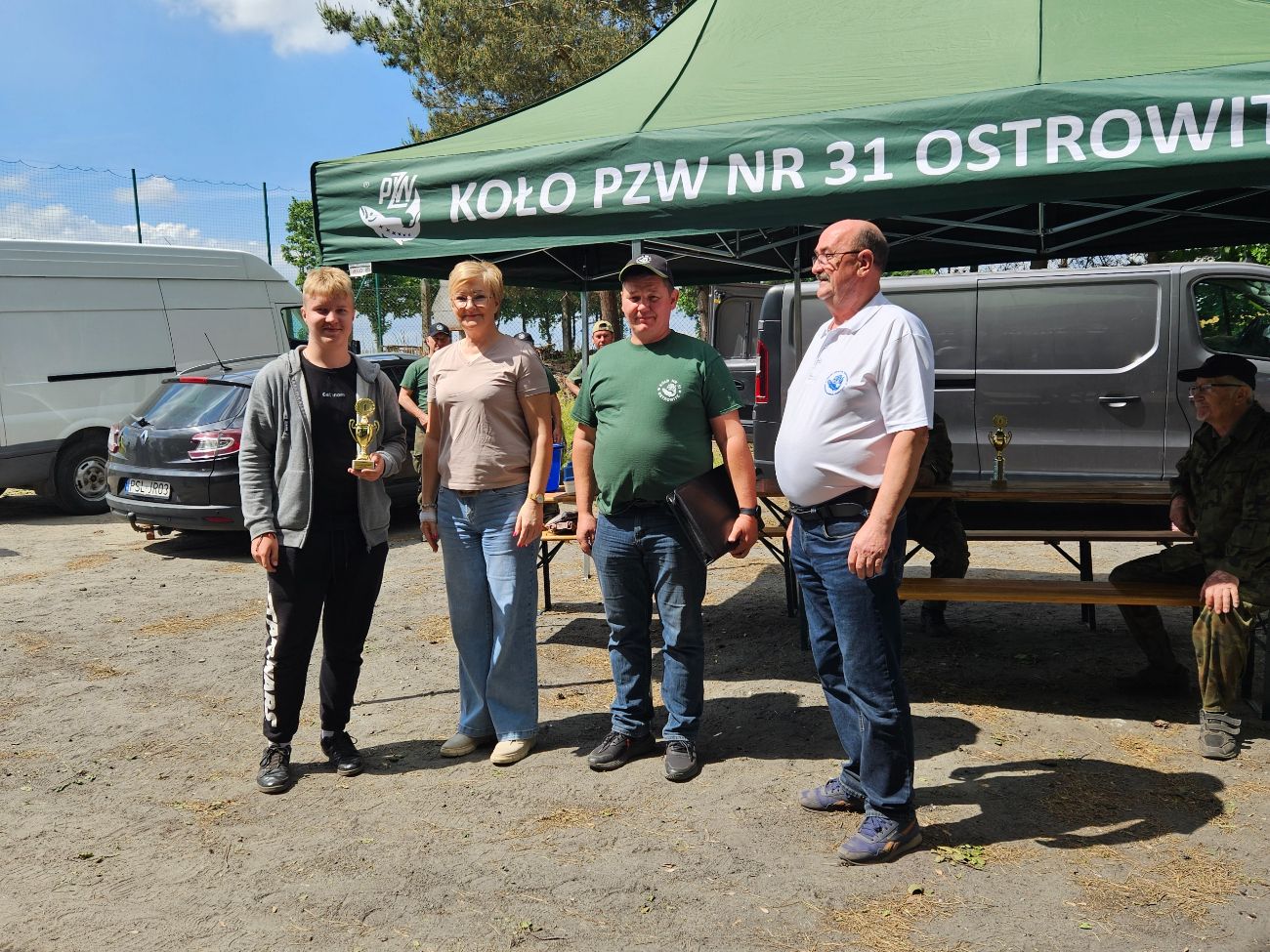 Wędkarze po kolejnych zawodach