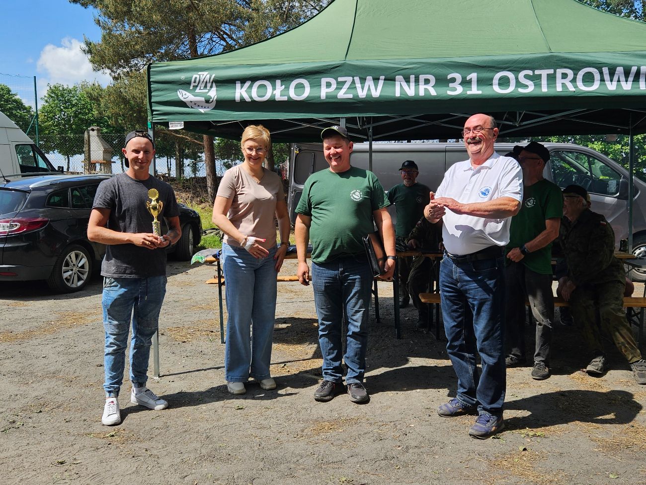 Wędkarze po kolejnych zawodach