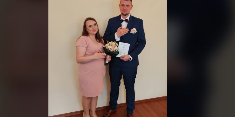 Natalia i Mateusz. Gratulujemy!