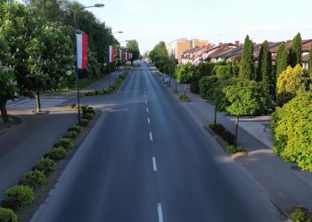 Słupecka ulica z lotu ptaka. Zobacz
