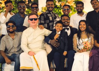 Poleciał do Indii na ślub