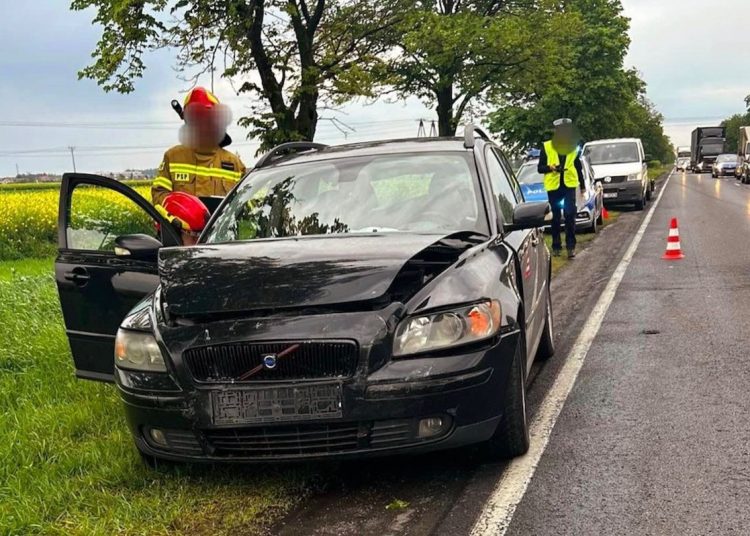 Zderzyły się trzy auta w Słupcy