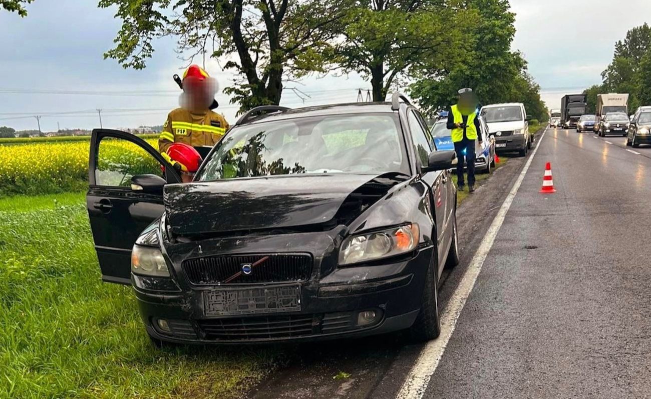 Zderzyły się trzy auta w Słupcy