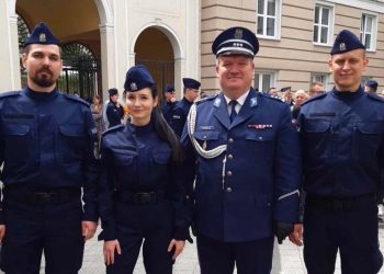 Nowi policjanci w słupeckiej komendzie. Dziś złożyli ślubowanie