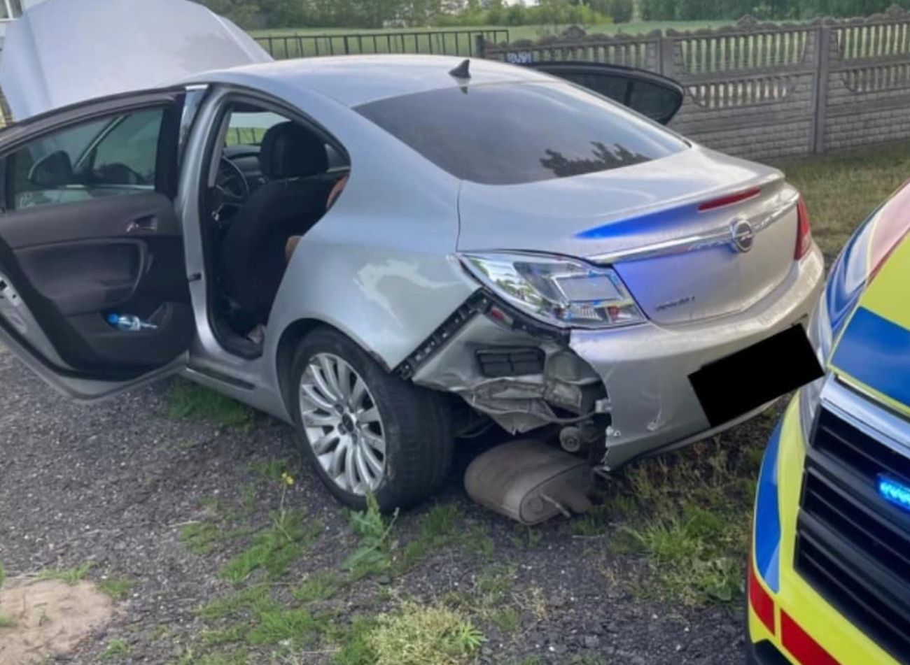 Zderzyły się dwa auta. Jedna osoba w szpitalu