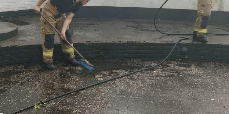 Druhowie z Ciążenia posprzątali Skwerek