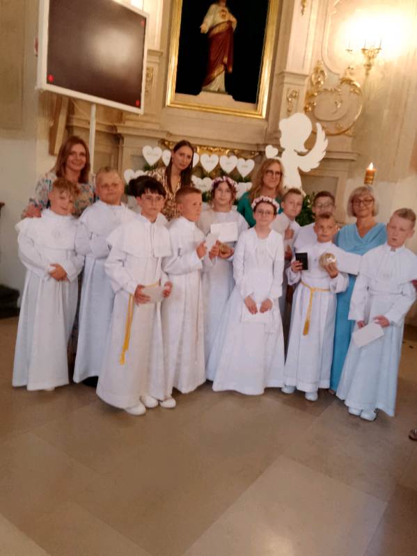 I Komunia św. w Cieninie Kościelnym