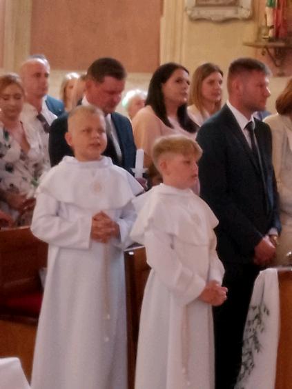 I Komunia św. w Cieninie Kościelnym