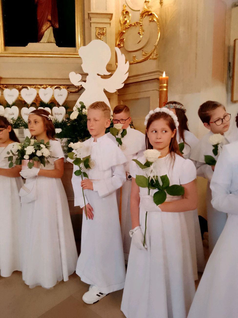 I Komunia św. w Cieninie Kościelnym