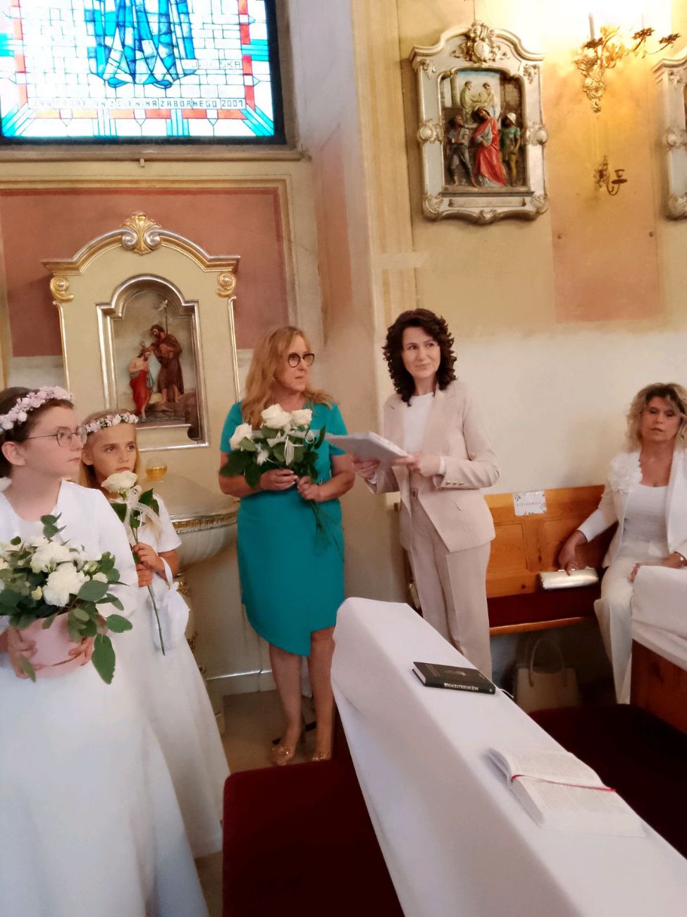 I Komunia św. w Cieninie Kościelnym