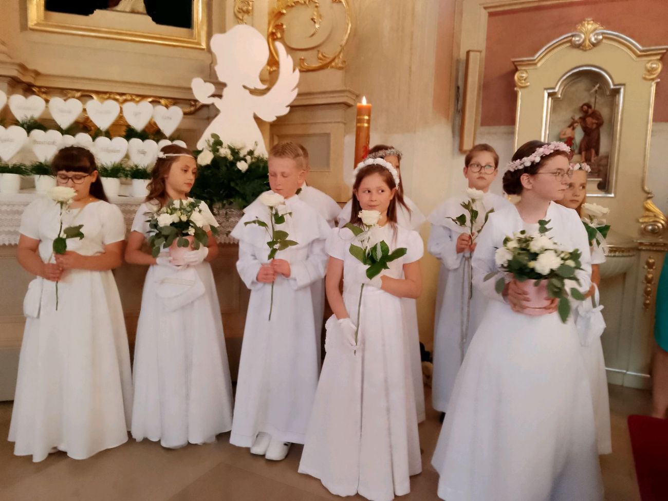 I Komunia św. w Cieninie Kościelnym