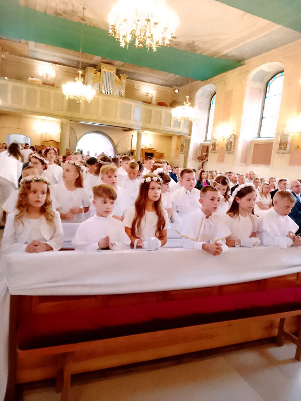 I Komunia św. w Cieninie Kościelnym