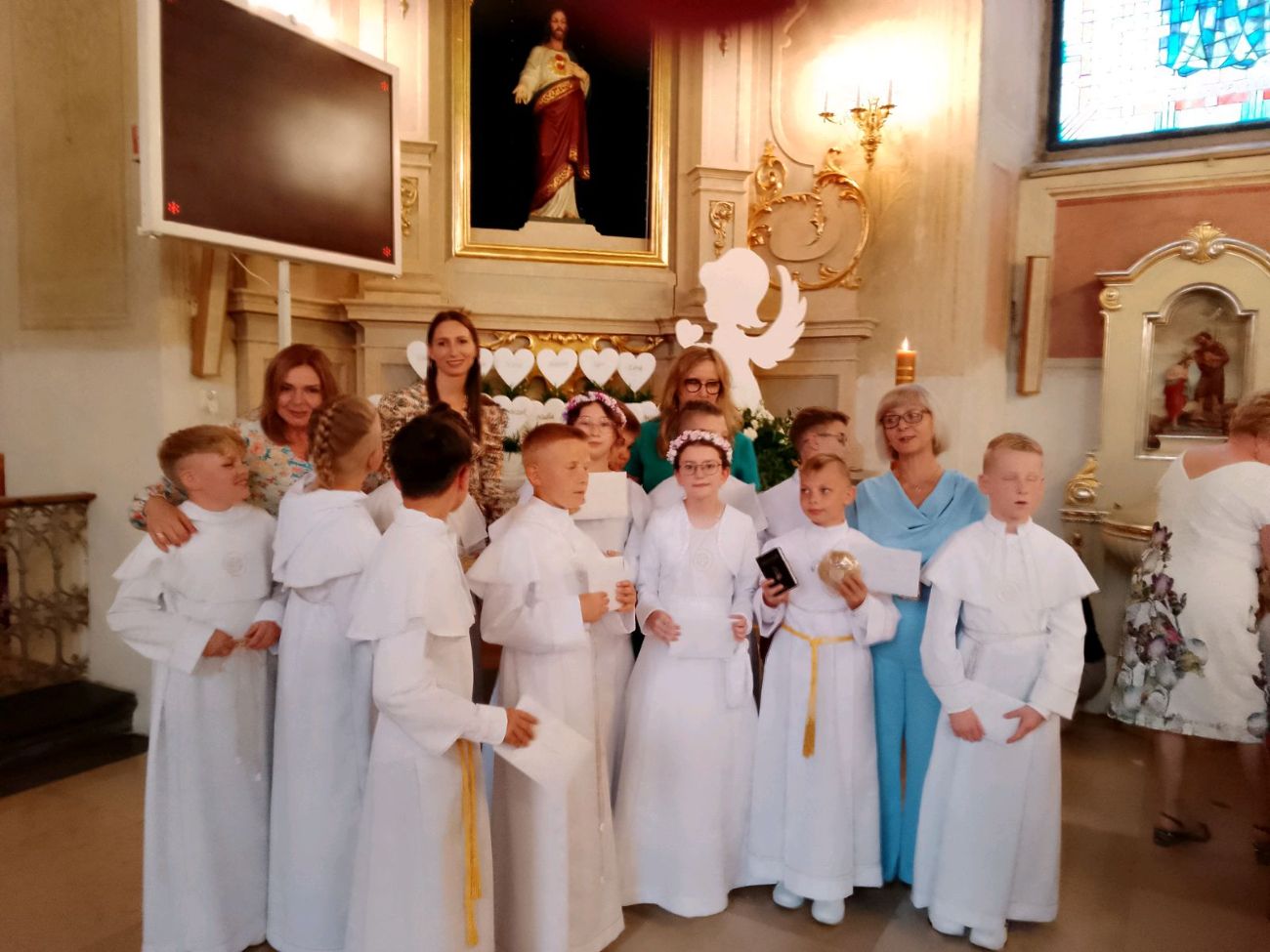 I Komunia św. w Cieninie Kościelnym