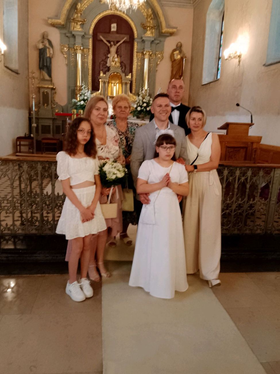 I Komunia św. w Cieninie Kościelnym