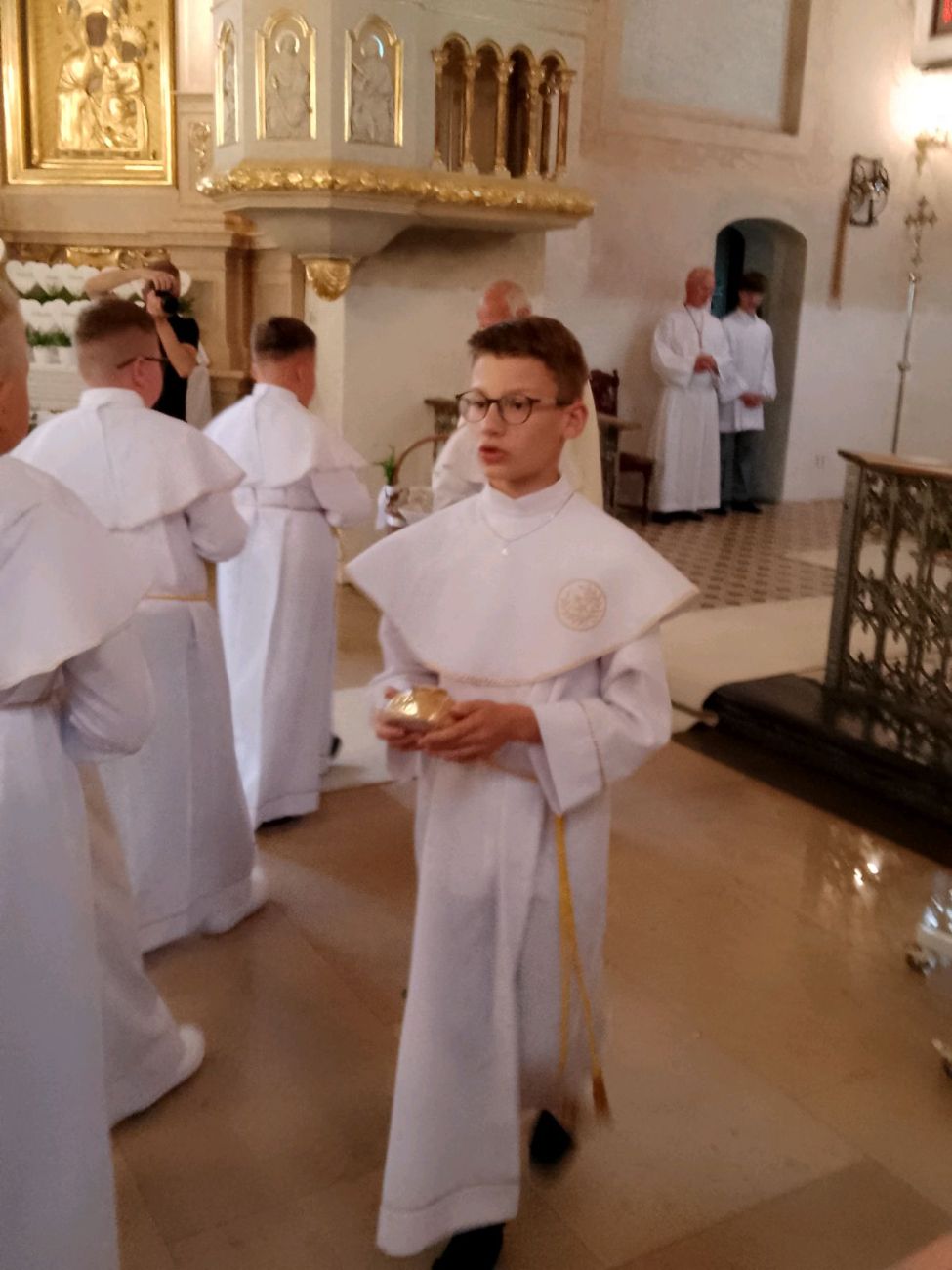 I Komunia św. w Cieninie Kościelnym