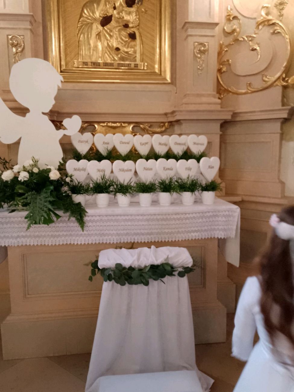 I Komunia św. w Cieninie Kościelnym