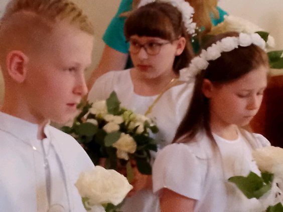 I Komunia św. w Cieninie Kościelnym