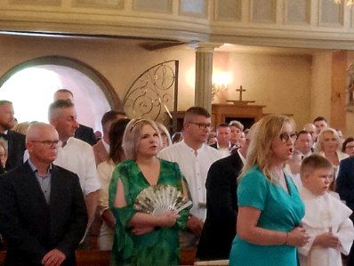 I Komunia św. w Cieninie Kościelnym