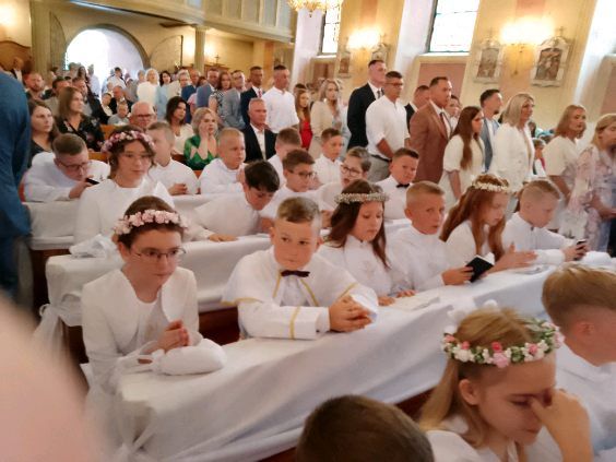 I Komunia św. w Cieninie Kościelnym